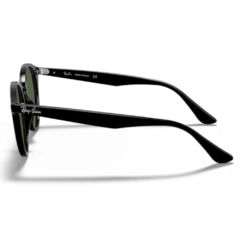 Óculos de Sol Masculino Ray-Ban Preto Redondo RB2180L 601/71 51