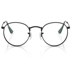 Armação para Óculos Unissex Ray-Ban Preto Redondo RB3447V 2509 50