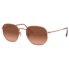 Óculos de Sol Feminino Ray-Ban Rosé Hexagonal RB3548-NL 9069A5 54