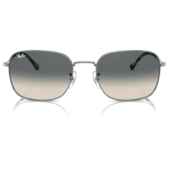 Óculos de Sol Masculino Ray-Ban Grafite Retangular/Redondo RB3706 004/71 57