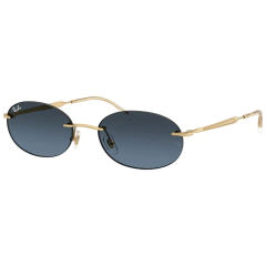 Óculos de Sol Feminino Ray-Ban Madeira Três Peças RB3767 001/4C 54