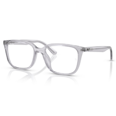 Armação para Óculos Masculino Ray-Ban Cinza Cristal Quadrado RB7248D 8411 55