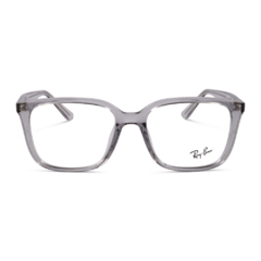Armação para Óculos Masculino Ray-Ban Cinza Cristal Quadrado RB7248D 8411 55