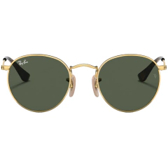 Óculos de Sol Infantil Ray-Ban Dourado Redondo RBJ9547S 223/71 44