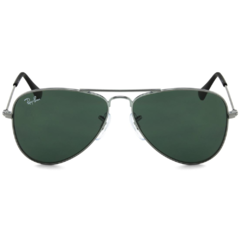 Óculos de Sol Infantil Ray-Ban Prata Aviador RJ9506S 200/71 50