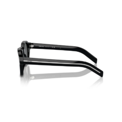 Óculos de Sol Masculino Prada Preto Hexagonal SPRA16S 16K-731 52