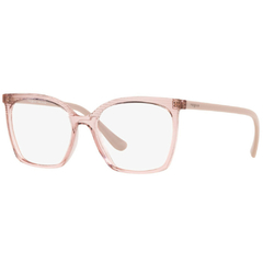 Óculos de Grau Feminino Vogue Rosé Cristal Gatinho VO5340L 2942 54