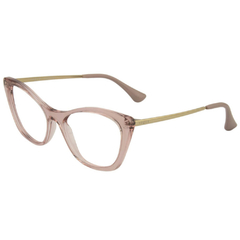 Óculos de Grau Feminino Vogue Nude Cristal Gatinho VO5355L 2787 51