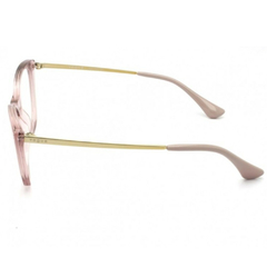 Óculos de Grau Feminino Vogue Nude Cristal Gatinho VO5355L 2787 51