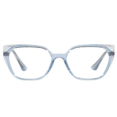 Óculos de Grau Feminino Vogue Azul Cristal Gatinho VO5389L 2943 54