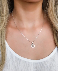 Pingente Símbolo da Paz - Mile e Uma Pratas