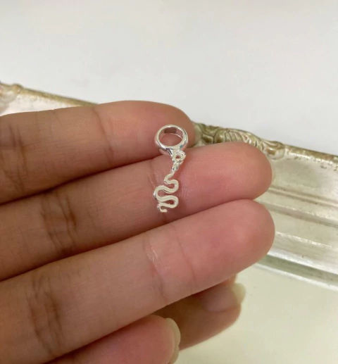 Berloque Cobrinha Lisa