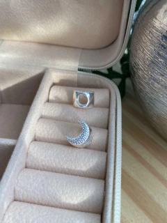 Berloque Separador Lua Trabalhada - Mile e Uma Pratas