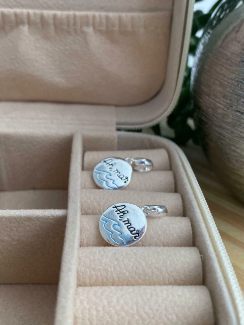 Berloque Medalha Ah mar