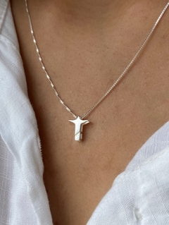 Colar Cristo Redentor P 45cm