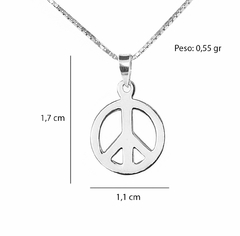 Colar Símbolo da Paz - comprar online