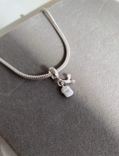 Berloque Fones de Ouvido AirPods Branco 8mm - comprar online