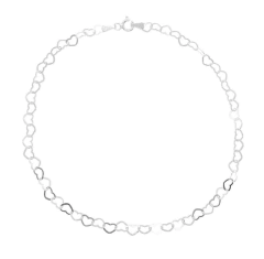 Tornozeleira Corações 23cm - comprar online