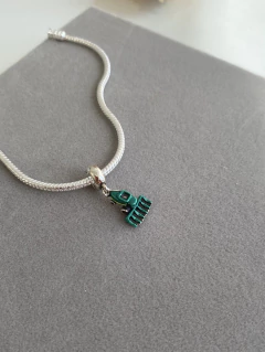 Berloque Colheitadeira Verde Resinada - comprar online