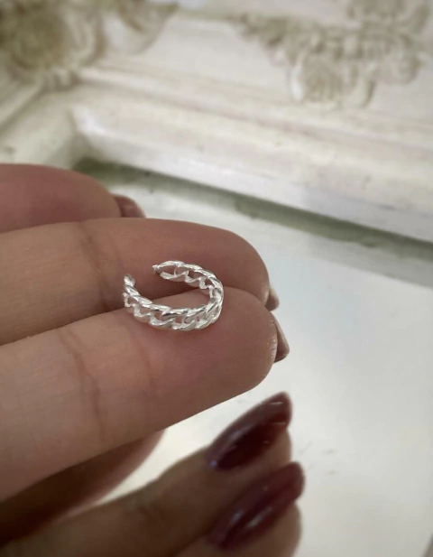 Piercing Fake Estilo Corrente