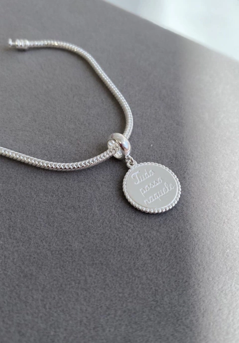 Berloque Tudo Posso Naquele que Me Fortalece Fp 4:13