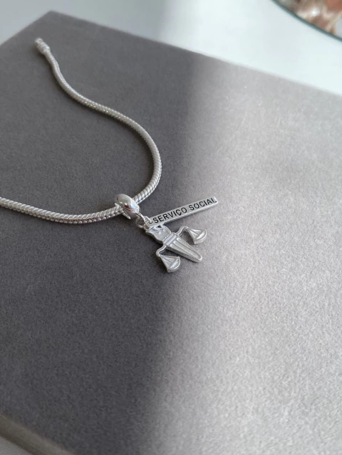 Berloque Profissão Serviço Social