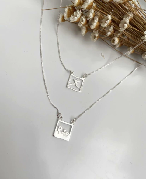 Escapulário Cristo Redentor Rio V12 60cm