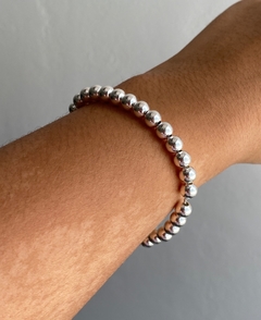 Pulseira Bolas 6mm Unissex na internet