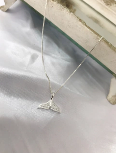 Colar Calda de Sereia Cravejada 40cm - comprar online