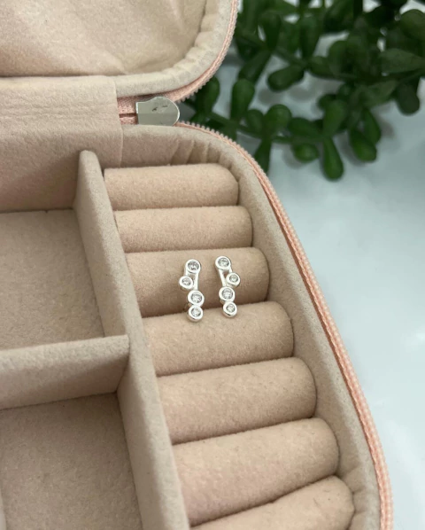 Brinco com Pontos de Luz Embutidos 13mm