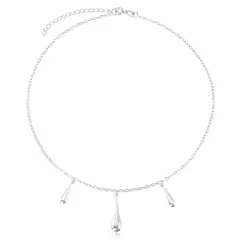Choker Gotas Lisas 35cm + 5cm de extensor - comprar online