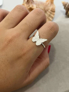 Anel Borboleta Trabalhada VL na internet