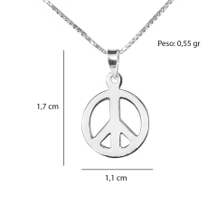 Pingente Símbolo da Paz - comprar online