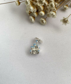 Berloque Castelo Detalhes Azuis na internet