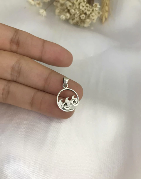 Pingente Ondas do Mar