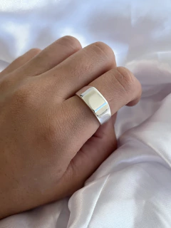 Anel Maciço Quadrado - comprar online