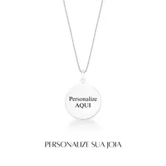 Medalha Lisa Personalizada 14mm - comprar online