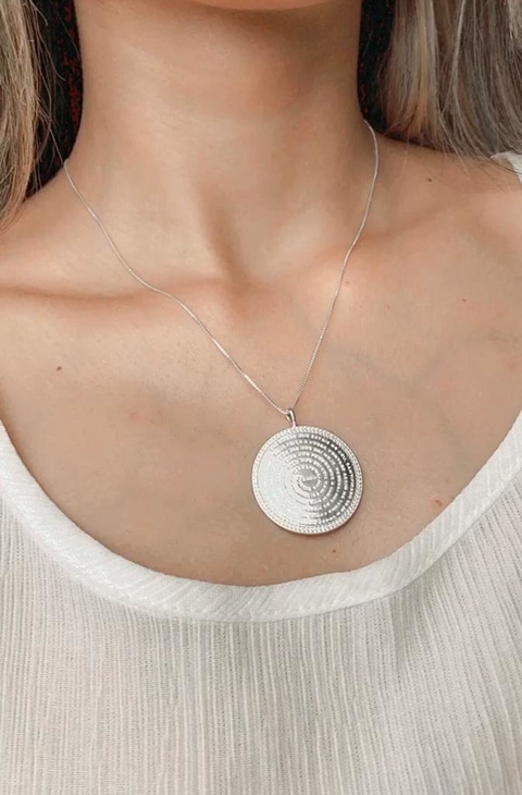 Colar Pai Nosso com Microzircônias