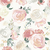 Mural Jardín Rosa Pastel. - comprar online