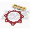 ACABAMENTO SAÍDA DE ESCAPE INOX CANO 3" VERMELHO - JAVA