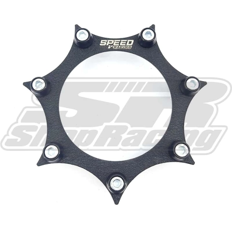 ACABAMENTO SAÍDA DE ESCAPE INOX CANO 4" PRETO TEXTURIZADO - SPEED