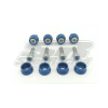 ARRUELA AZUL COM PARAFUSO M6 (8 PÇS) ALTA - POKE PARTS
