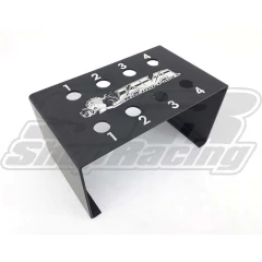BORD SUPORTE DE VELAS 4CIL PRETO - JAVA - comprar online