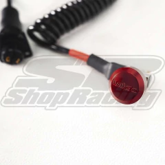 CABO ESPIRAL 2 VIAS COM CONECTOR E BOTÃO ALUMINIO - LOTSE - comprar online