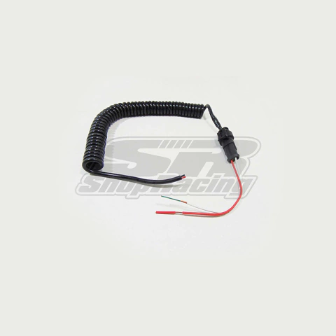 CABO ESPIRAL 2 VIAS PARA BOTÃO COM CONECTOR - LOTSE