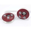 CAMBER PLATE VW GOL G2 G4 VERMELHO - POKE PARTS