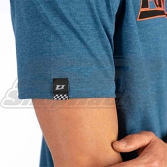 CAMISETA FUELTECH AZUL LARANJA / GG - Shop Racing