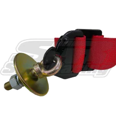 CINTO 6 PONTOS 3" / 2" COMPATÍVEL COM HANS FIA 8853-2016 - VERMELHO - METAL HORSE na internet