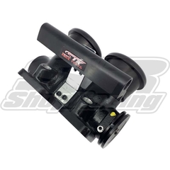 CORPO DE BORBOLETA DUPLO 40MM S/ FLAUTA PRETA BASE WEBER - STK na internet