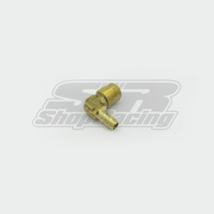 ESPIGÃO 3/8" NPT X 5/16" 90° - Shop Racing